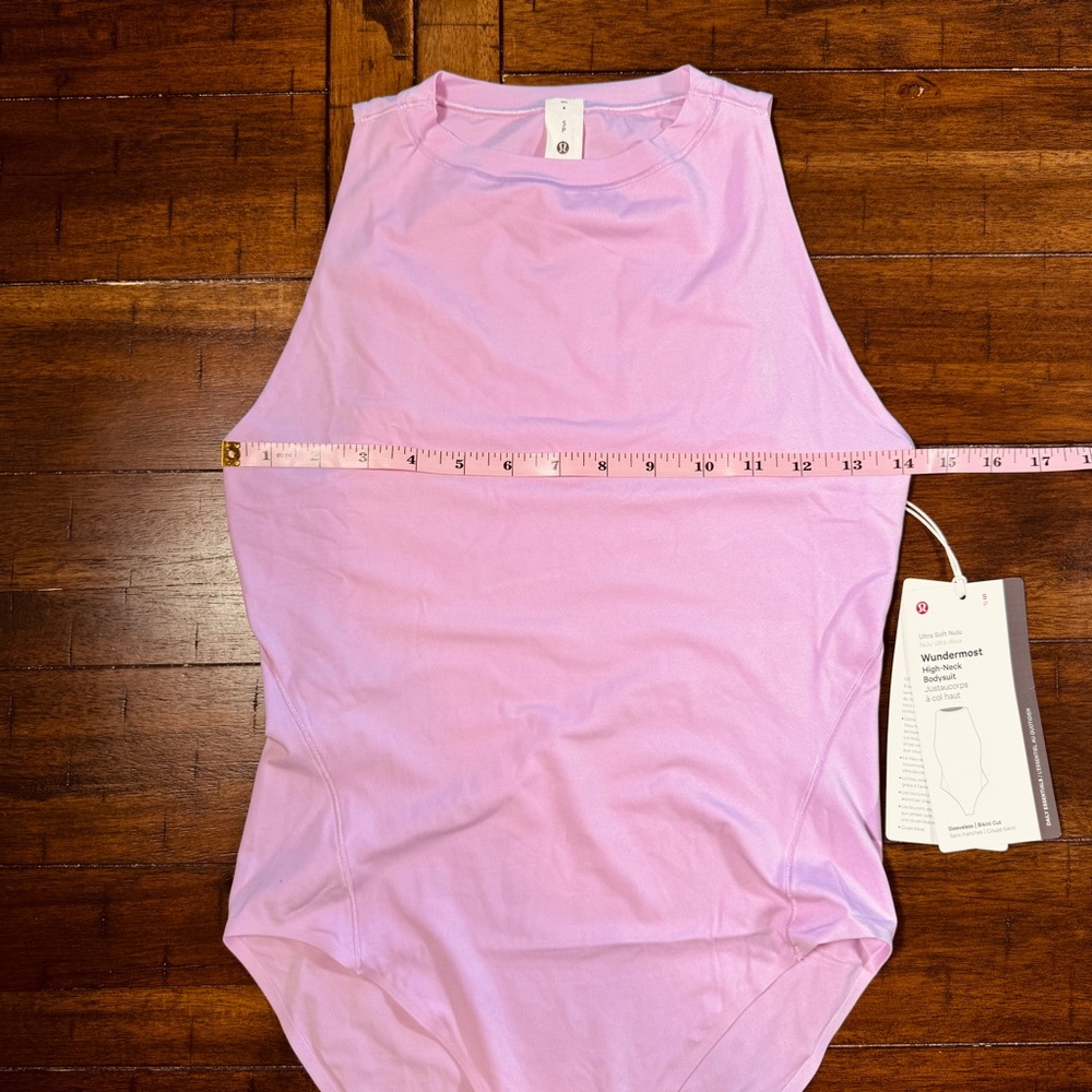 Lululemon Wondermost Nulu Bodysuit High-Neck Sleeveless - Picture 3 of 9